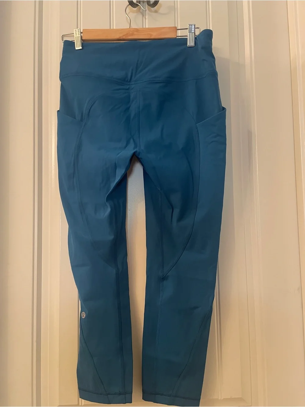 lululemon athletica Deep Teal Performance Leggings size 10